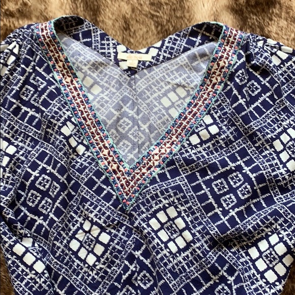 Ella Moss Lilia Mimi dress Navy sz Sm - Picture 6 of 7